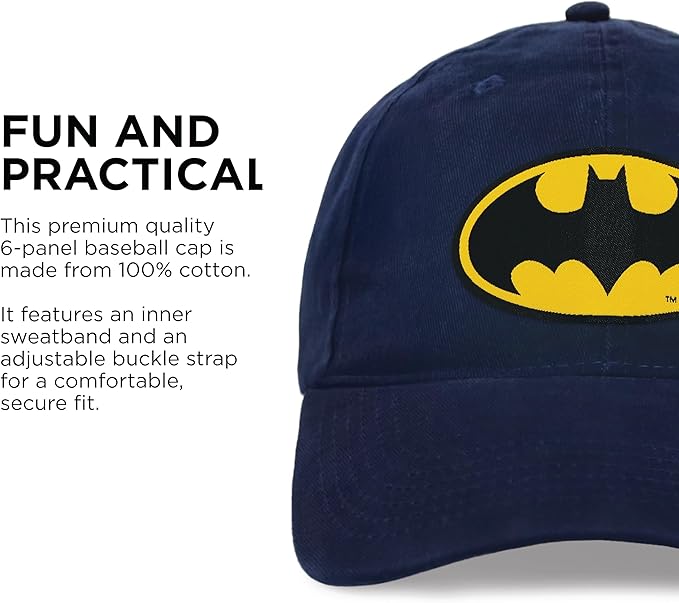 ABG Accessories Superman Hats for Men Baseball Cap