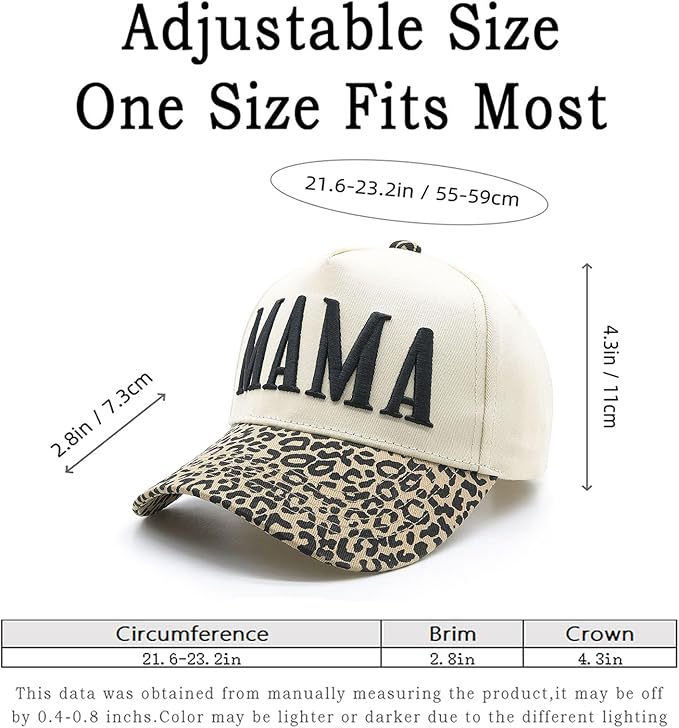 Womens Mama Trucker Hat, Vintage Snapback Mom Baseball Cap, Trendy New Mom Gifts Mothers Day Outfits for Mommin