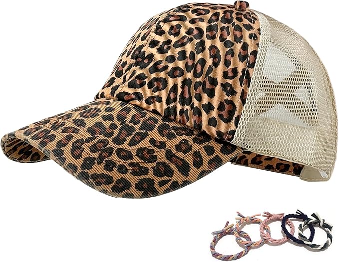 Womens Cow Print Baseball Cap Unisex Adjustable Baseball Hat Casual Cotton Sun Hats for Teen Girls