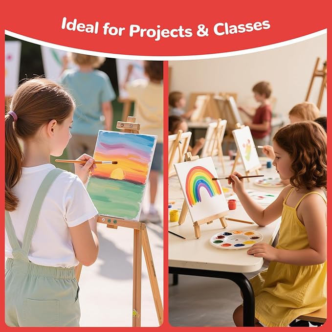 Canvas Boards 36 Pack, 9x12 Inch White Blank Painting Canvas Panels, 100% - Image 7
