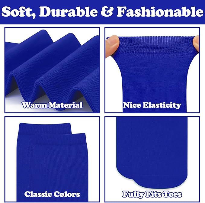 Sarfel Kids Soccer Socks Toddler Soccer Socks Girls Boys Soccer Socks Kids Tube Socks with Stripes Toddler Knee High Socks