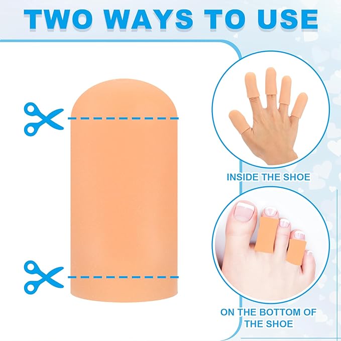 PATIKIL Gel Finger Cots 1.8"x0.67" - Image 3