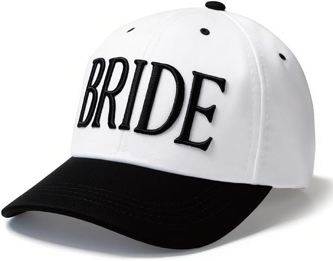 LADY&HOME Bride Baseball Hat,Bach Party Decorations,Bridal Shower Accessory,Bride to Be Gift,Bridesmaid Favor