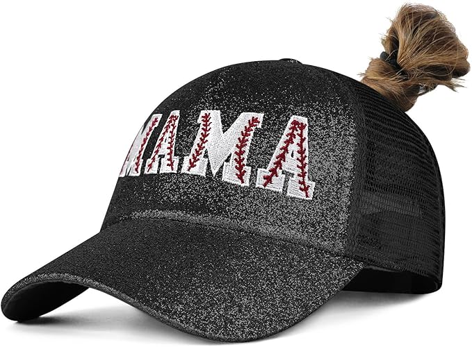 Mama Trucker Hat Mothers Day Birthday Gifts for Mother Mom Mama Embroidered Adjustable Washable Baseball Cap