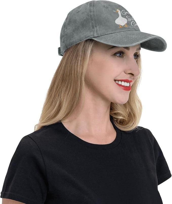 Funny Goose Hat Silly Goose On The Loose Hat Men Baseball Hats Funny Cap
