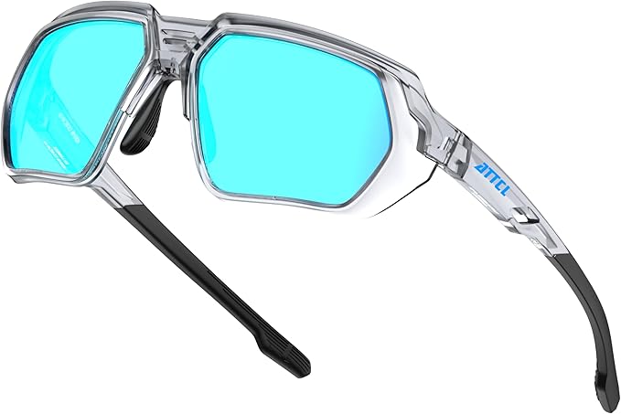 ATTCL Sports Polarized Sunglasses for Men: Womens UV400 Protection, Lightweight Wrap Around TR90 Frame for Fishing Golf