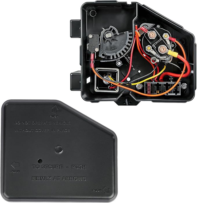 Club Car Electrical Component Box Asm/Electrical Box Cover, Fits for Gas Club Car DS 1992-2015, OEM#1013609, 1015777/102711201, 1015373, 1014808, 1015372