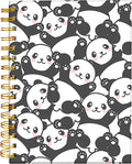 iampanda Spiral Journal Notebook, Cute Strong Twin-Wire Binding by iampanda