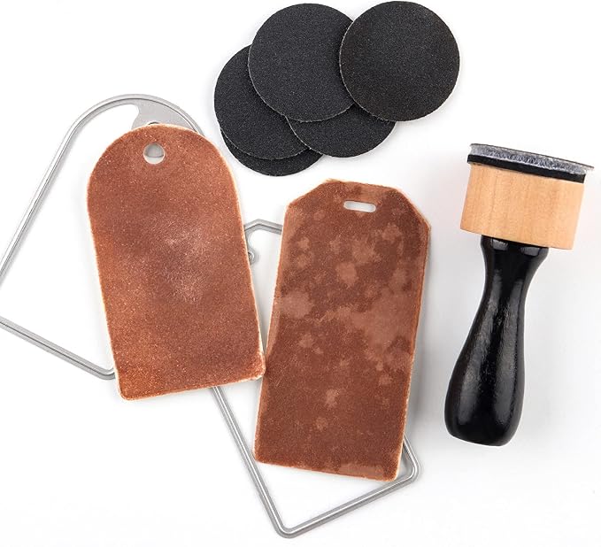 40 Pieces Sanding Disks 1.25" Medium-Grit Sandpaper - Image 5