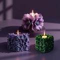 Peony Bouquet Candle Soap Molds, 3D Peony Silicone Mold by Unknown