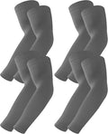 BHYTAKI UV Sun Protection Arm Sleeves, UPF 50 Sports Cooling Arm Compression Sleeves for Men Women Teenager