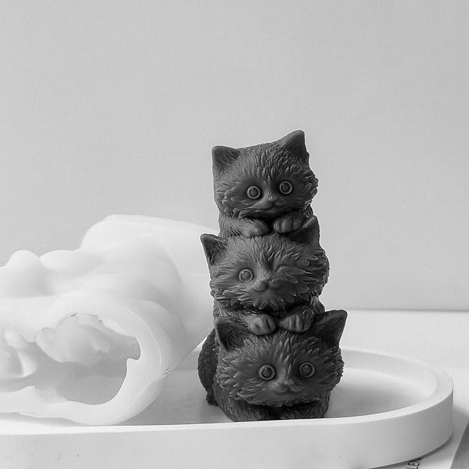 Cat Soap & Candle Mold - Image 4