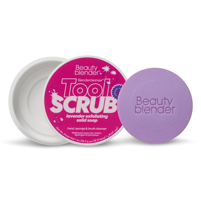 Beautyblender Blendercleanser Tool Scrub Solid Cleanser – Lavender Scented by Beautyblender