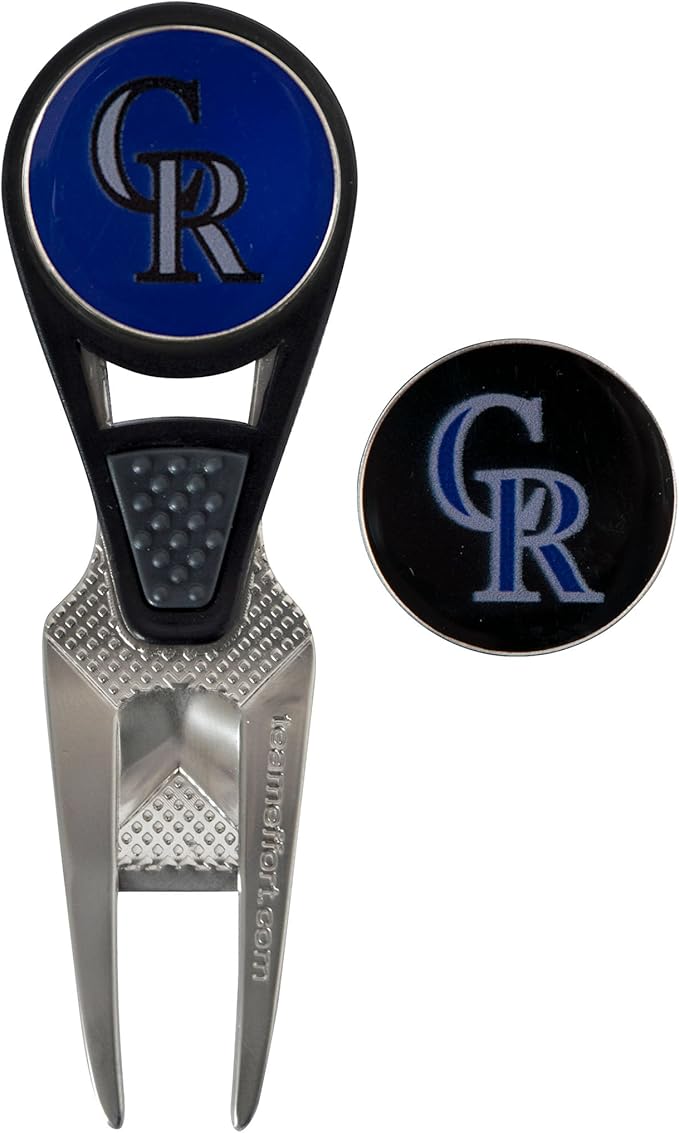 MLB CVX Ball Mark Repair Tool & 2 Ball Markers