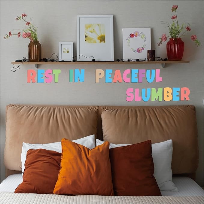 Bemeol Letter Stickers 351 Pieces 4 Inch Bulletin Board Letters Alphabet Cutout - Image 7