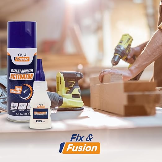 FIX & FUSION Activator Spray, Instant Cure Accelerator - Image 9