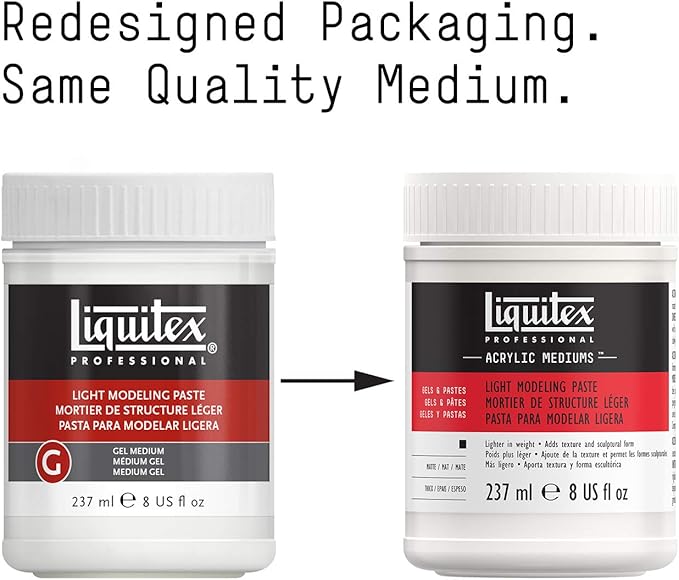 Liquitex Professional Light Modeling Paste. 237ml - Image 2