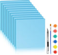 LuckyFoam Blue 10 Pack 12x12x0.79 inch Foam Sheets 0.79 Inch Thick Polystyrene by LuckyFoam