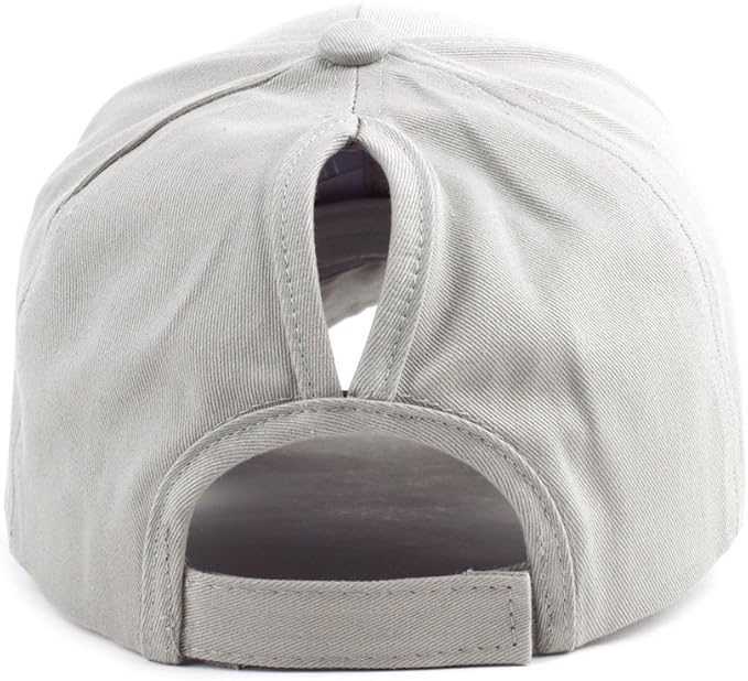 High Ponytail Baseball Hat - Women Messy Bun Hat, Sun Protection Ponycaps Retro Cap