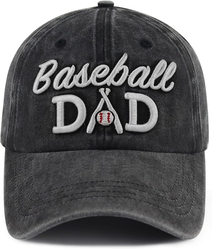 Funny Embroidered Baseball Mom Baseball Cap for Women, Adjustable Cotton Sun Hat for Mama Grandma