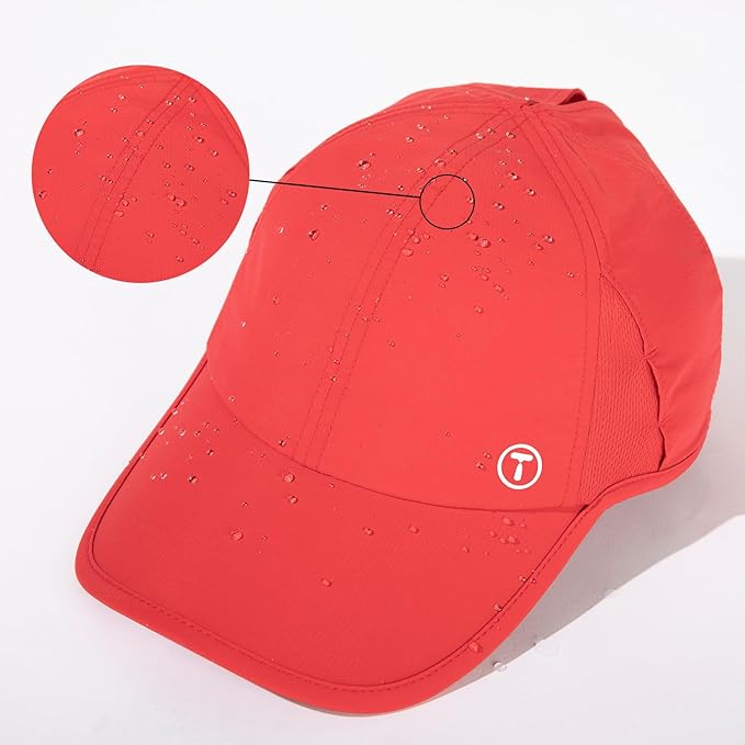 TOP-EX Cooling UV 50 High Ponytail Baseball Cap for Women - Most Women Start with S/M - Breathable for Running Golf Sports