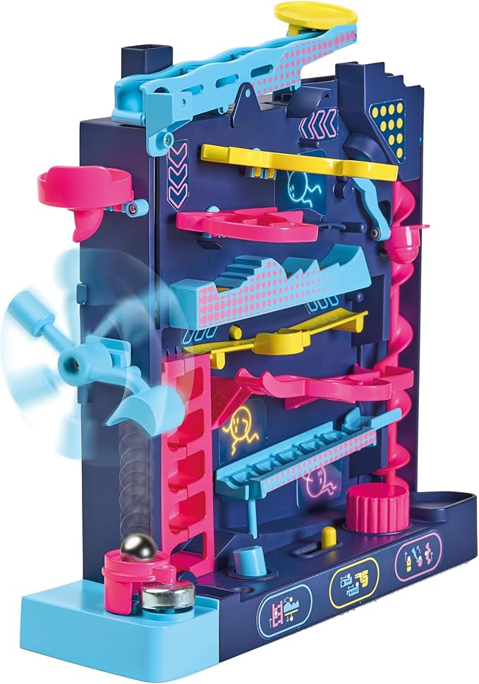 Screwball Scramble Level Up Kids Board Game- Timed Marble Run Obstacle Course - Image 2