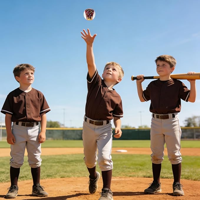 Baseballs PVC 9in Practice Baseball for Training Hitting Lifestyle Decor Ideal Personalized Inspired Gifts for Players Coaches Moms