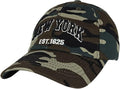 Elidan NY Dad Hat New York EST.1625 Cotton Cap, Adjust Buckle Strap, Unstructured Low-Profile NY Baseball Cap for Men & Women
