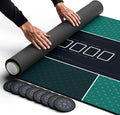 Newverest Poker Table Top 70" x 35", Texas Hold'em Poker Mat by Newverest