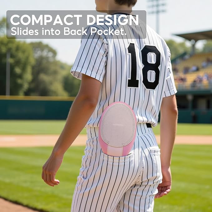 Baseball Sliding Mitt, Youth Ages 6-12 & Teens Adults 12+, Sliding Glove Hand Guard for Baserunning, Hard Shell Ambidextrous Left/Right, Baseball/Softball Compatible, Drip Style