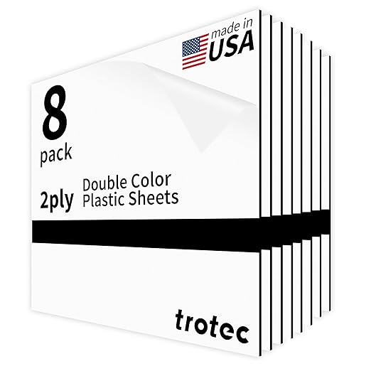 Trotec TroLase | 12"x12"x1/16", Guillotine | Made in USA by TrotecEngravingSupplies
