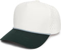 Funky Junque Performance Waterproof Golf Rope Hat – Cool Breathable Workout 5 Panel Snapback Cap for Men