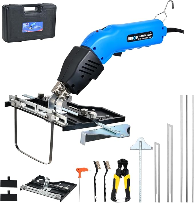 Electric Hot Knife Kit for Grooving/Sculpting/Cutting Air Cooled 200W 110-120V by NLBFOU