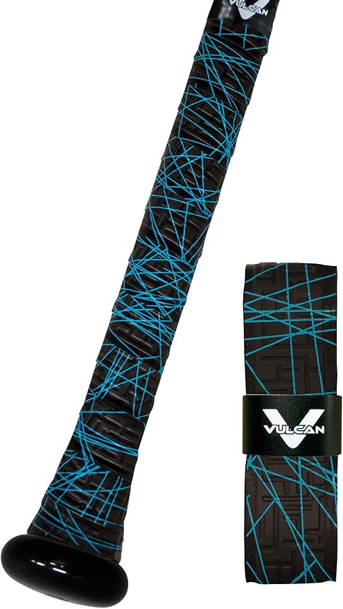 Vulcan | 0.50mm / 1.00mm / 1.75mm Bat Grip | Baseball/Softball | Multiple Colors