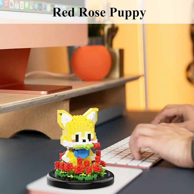 Artificial Flower Animal Toy Building Set - Image 2