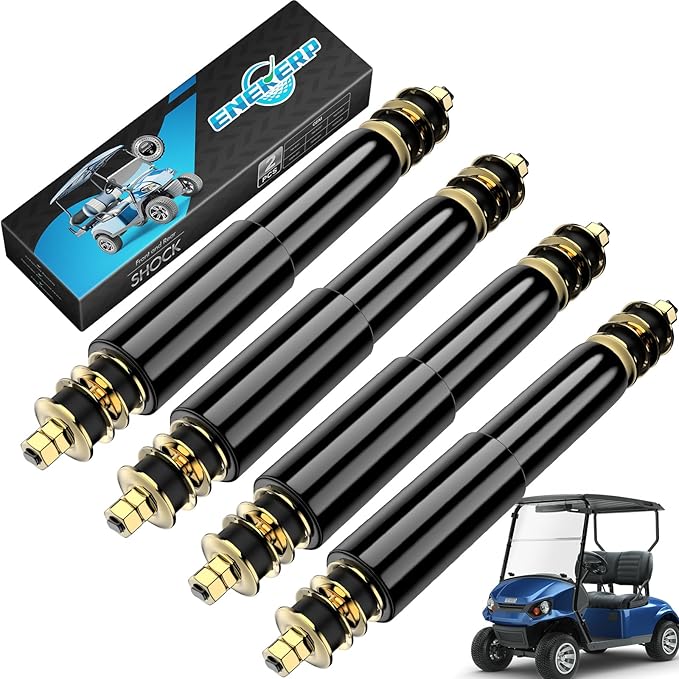 ENEKER Golf Cart Shocks, EZGO Front Shocks and EZGO Rear Shocks for Golf Cart 1994-UP EZGO TXT&Medalist Gas and Electric, Replace 70928-G01, 76418-01, 4PCS