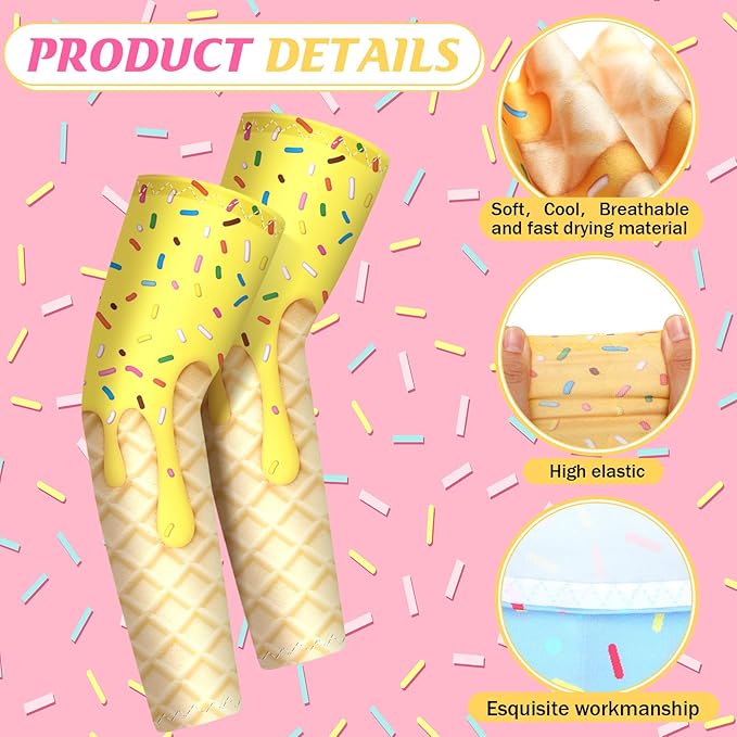 Newcotte 12 Pairs Arm Sleeves for Kids Compression Football Baseball Arm Sleeve Youth UV Protection Breathable Cooling Sleeve