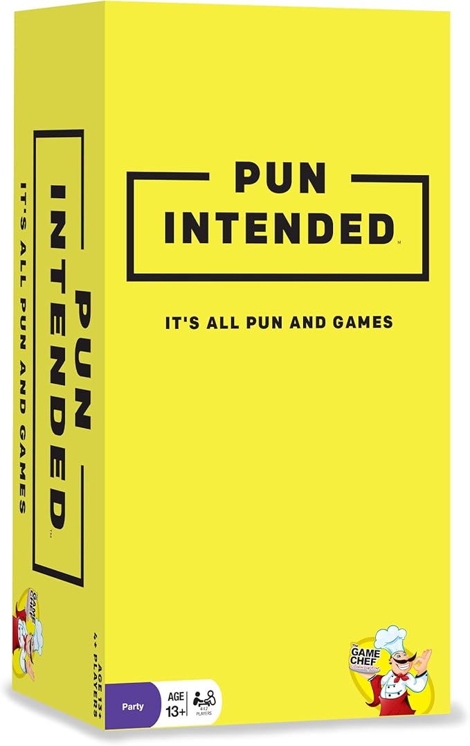 Pun Intended Party Game for Pun Lovers by TheGAMECHEF