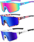 MVPTGRS Youth Baseball Sunglasses for Boys Girls Age 8-14 TR90 Frame Kids Sport Sunglasses for Softball Cycling Baseball Golf