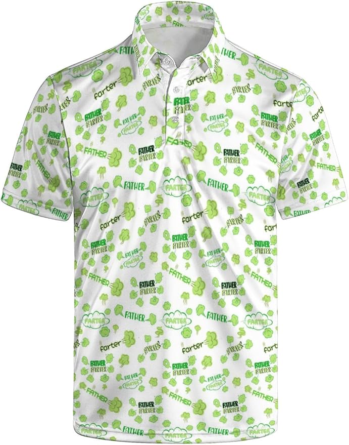 Mens Golf Shirts Golf Polo Shirts for Men Short Sleeve Polo Shirts Golf Gifts