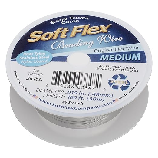 Soft Flex 49 Strand Beading Wire by SoftFlex