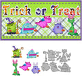 Halloween Clear Silicone stampReusable Stamp by YIXUAN