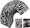 318PCS Vinyl Letter Stickers for Mailbox, 2 Inch Alphabet Numbers for House by Debinolo