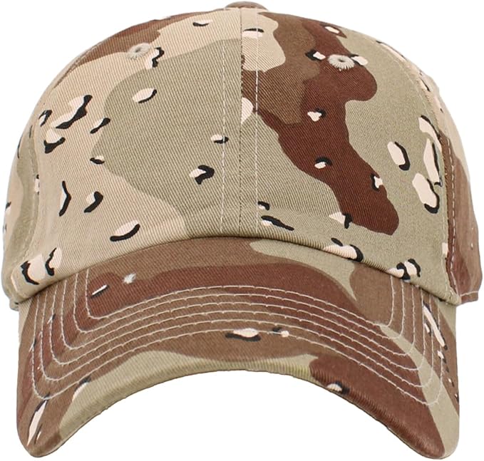 KBETHOS Classic Unisex Cotton Adjustable Low Crown Baseball Cap – Plain Dad Hat