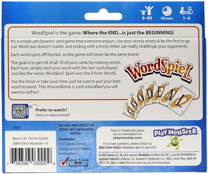 Set WordSpiel — Card Game — Make A Word Using Part of the Word Before — Family - Image 2