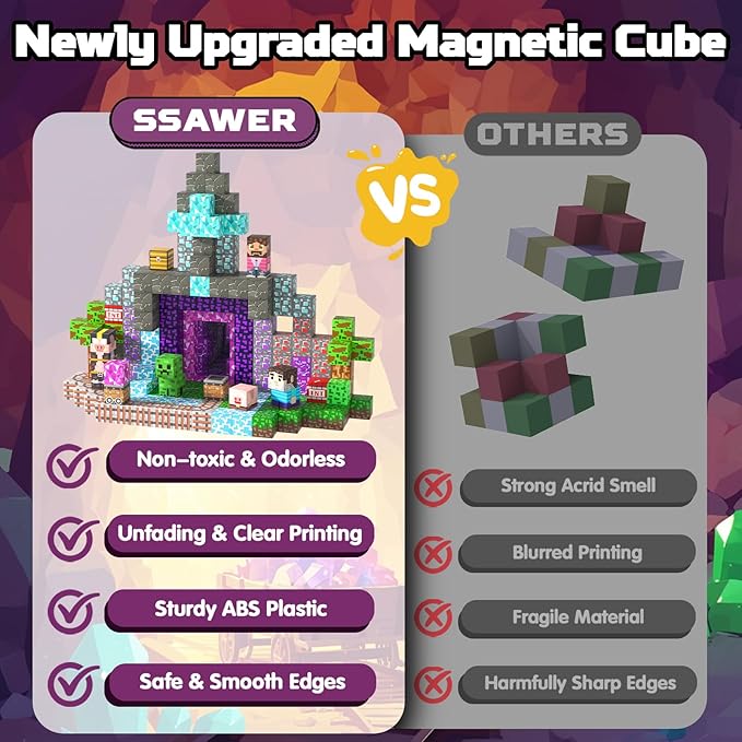 Magnetic Blocks, Stacking Magnets - Image 4