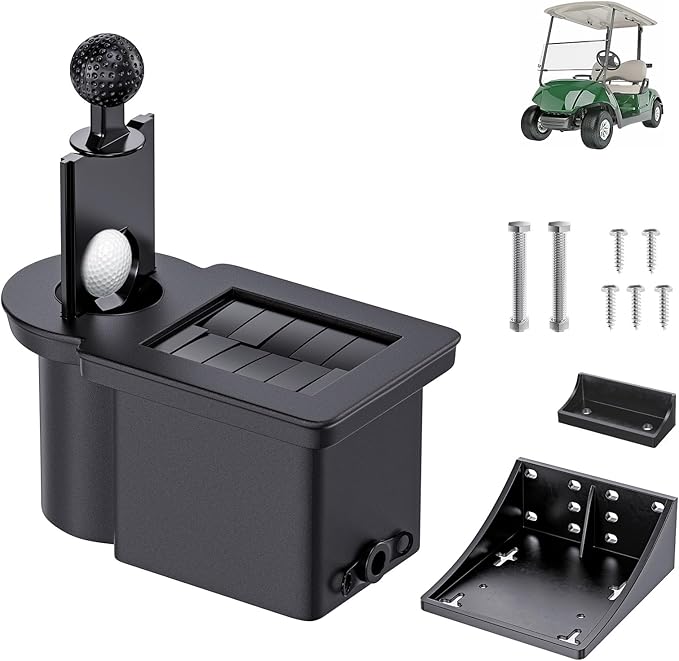DRIVE UP Golf Cart Ball Washer and Club Cleaner Kit, Golf Ball Cleaner and Golf Club Washer, Suitable for Club Car DS, Yamaha G29, EZGO TXT PDS DCS Gas and Electric Golf Carts, OEM 603836