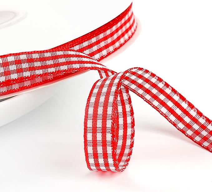 Classic Gingham Checkered Ribbon, DIY Projects, Hair Bows, Scrapbooking & Party by Unknown