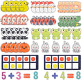 CHEFAN Felt Ten-Frame Set Math Manipulative Counter by CHEFAN