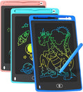 3 Pack LCD Writing Tablet for Kids, 8.5 Inch Colorful Doodle Board Drawing by TQU